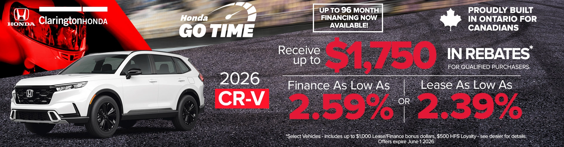 CRV Specials