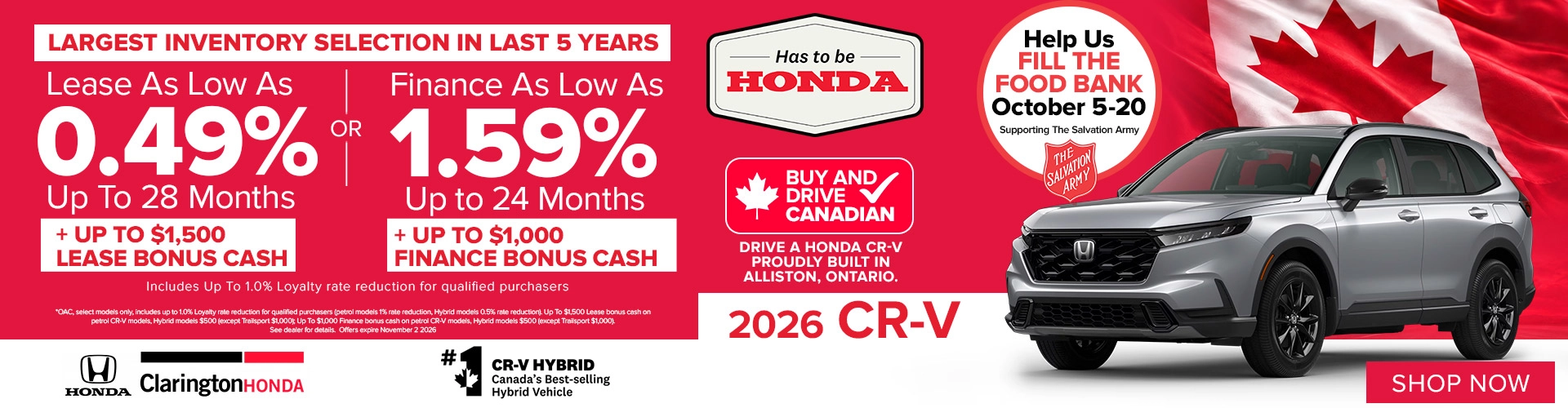CRV Specials