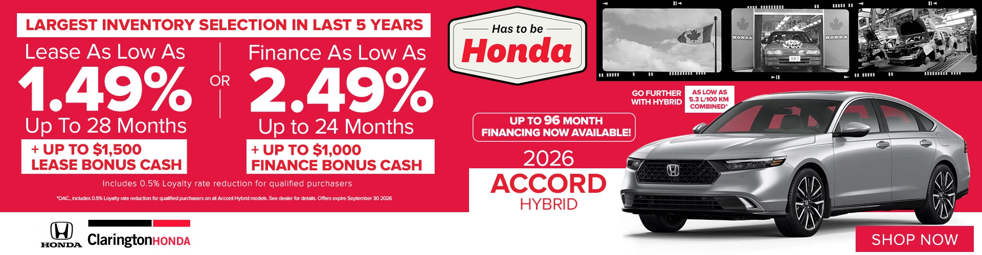 Accord Specials