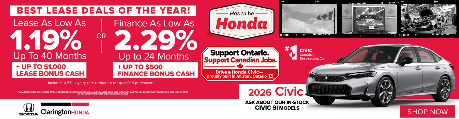 Civic Specials