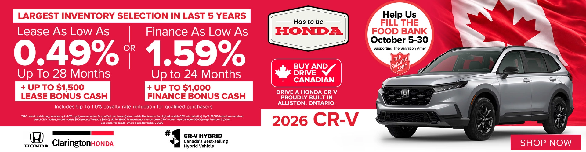 CRV Specials