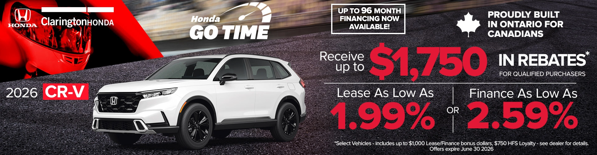 CRV Specials