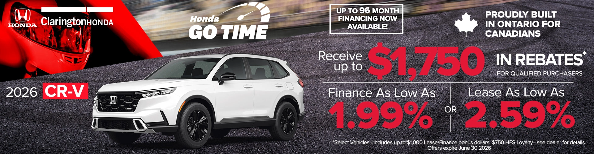 CRV Specials