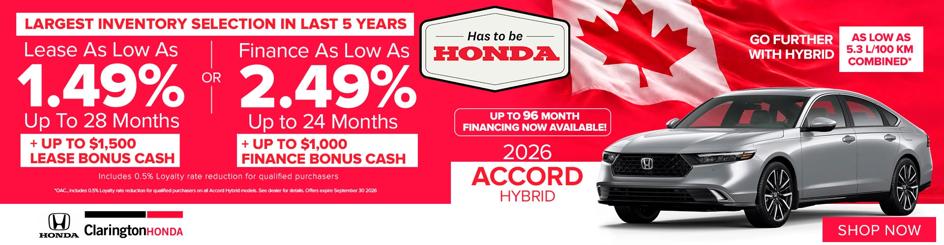 Accord Specials