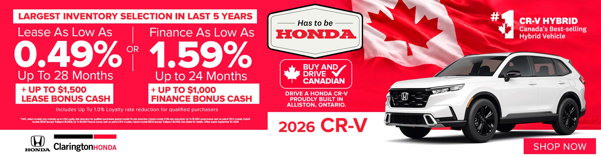 CRV Specials