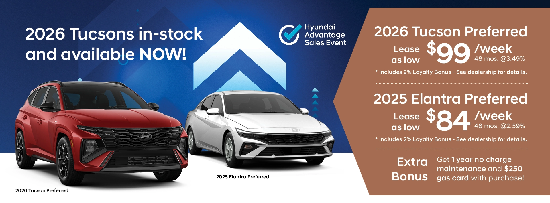 Hyundai Advantage Sales Event