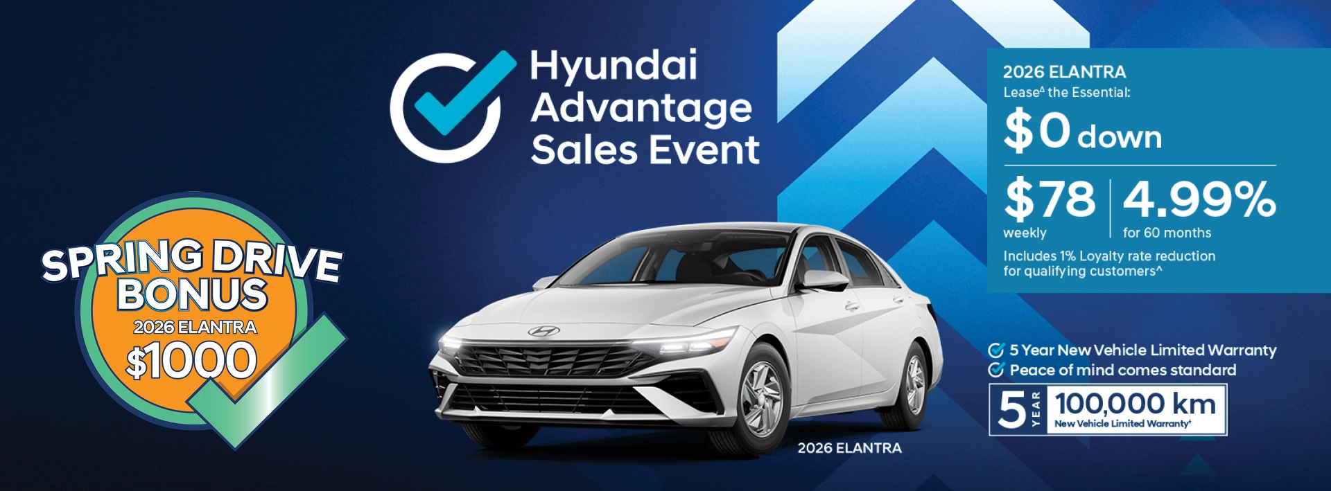 Hyundai Advantage Sales Event (April) - Elantra