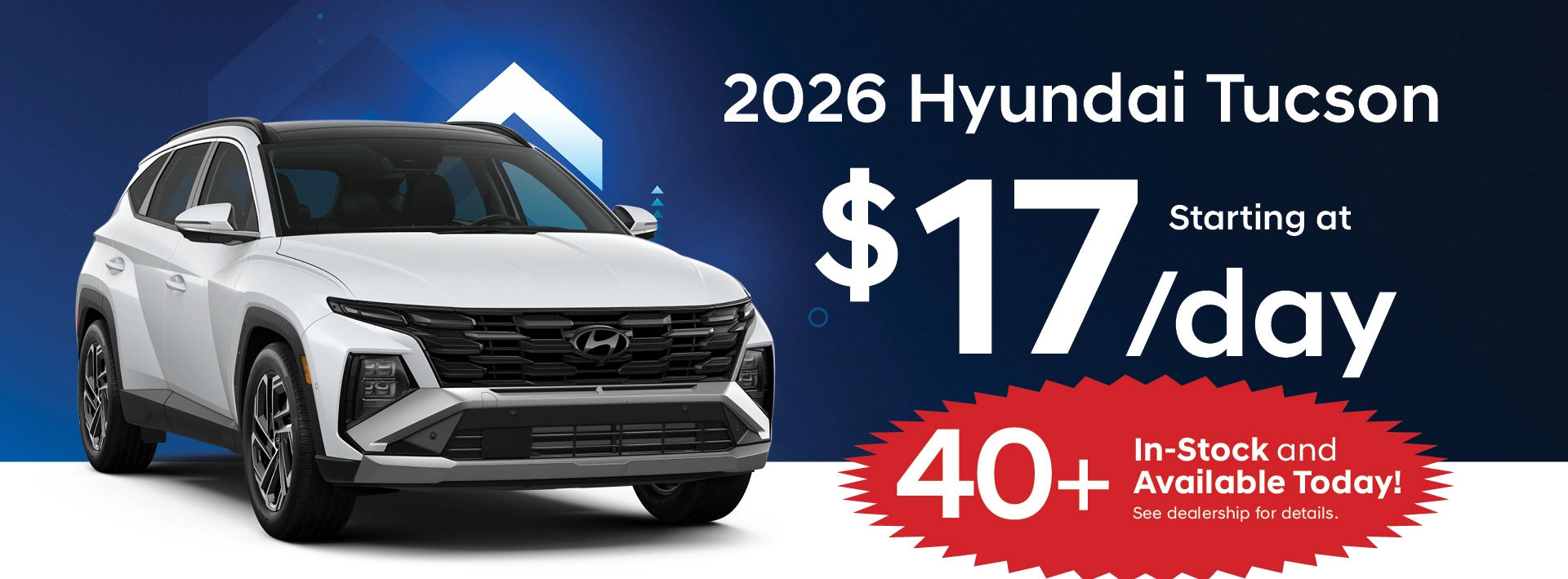 2026 Tucson from $17/day!