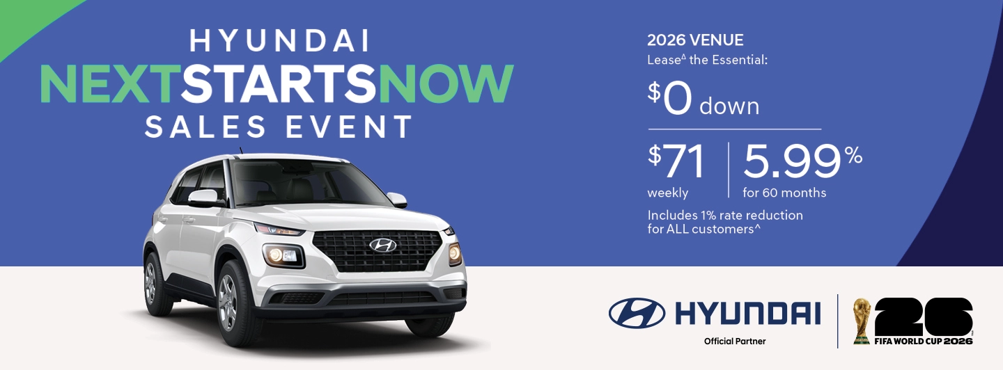 Next Starts Now Sales Event - Venue