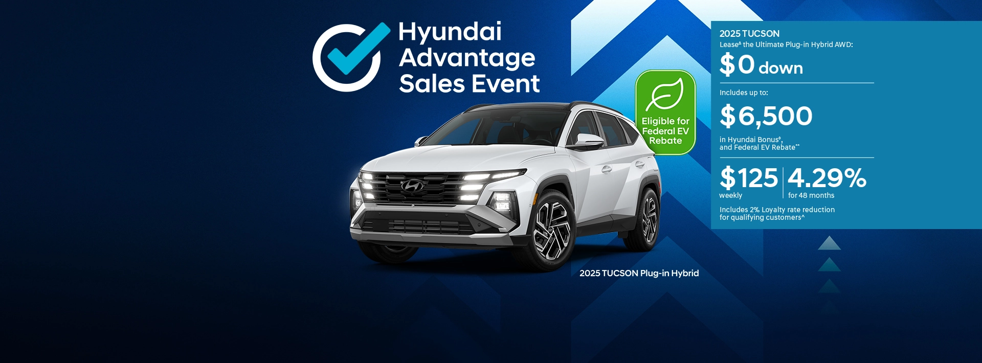 Hyundai Advantage Sales Event - Tucson PHEV