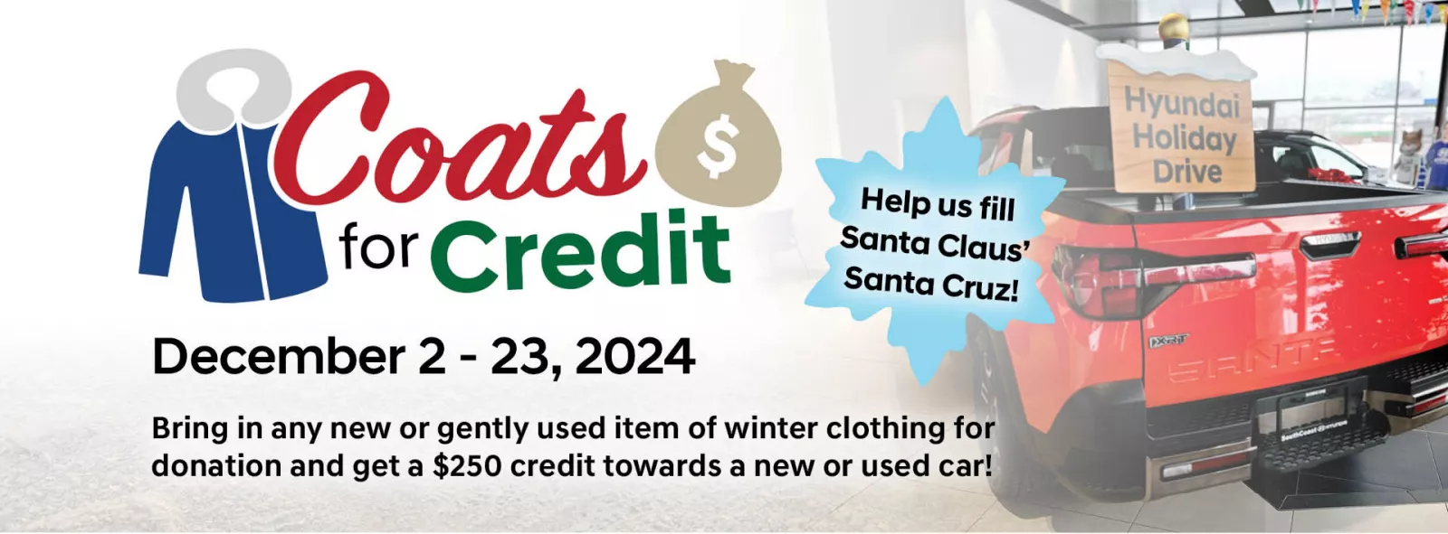 Coats for Credit 2024