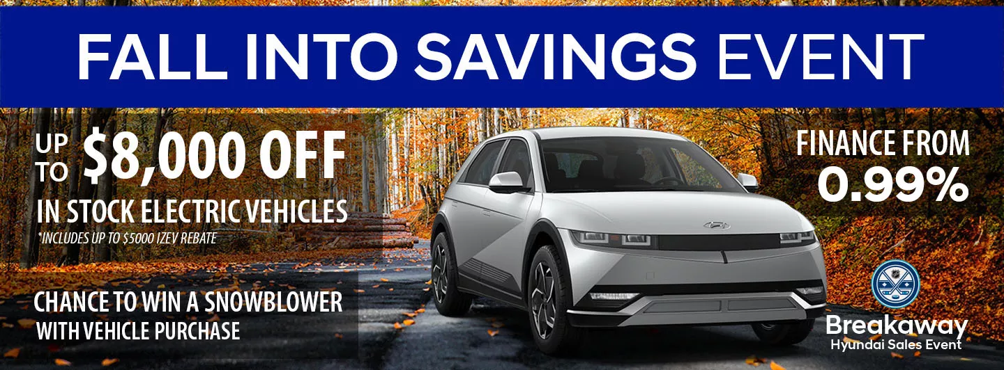 Fall Into Savings Event