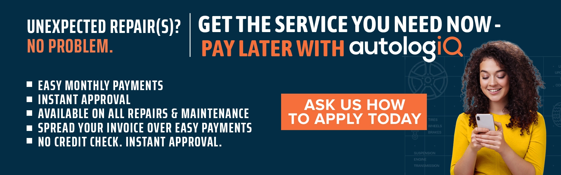 Automotive Repair Services Financing - autologiQ EP