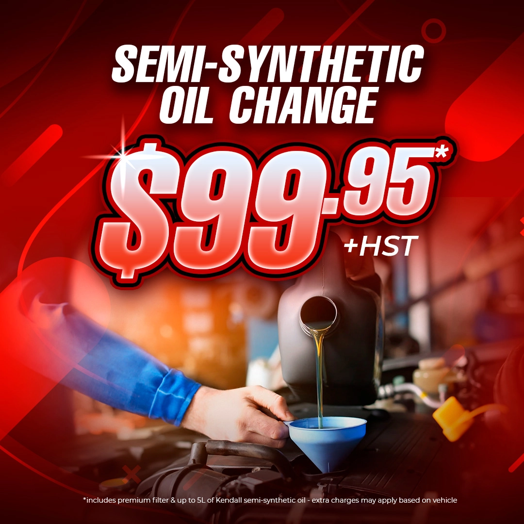oil change special offer banner