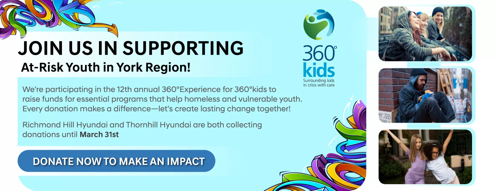 360 Kids - Donate Today!