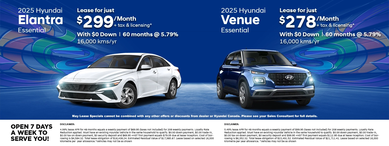 May Lease Offers