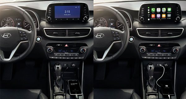 Apple CarPlayTM and Android AutoTM