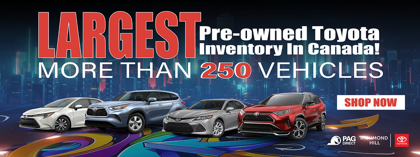 250 Pre-owned Units