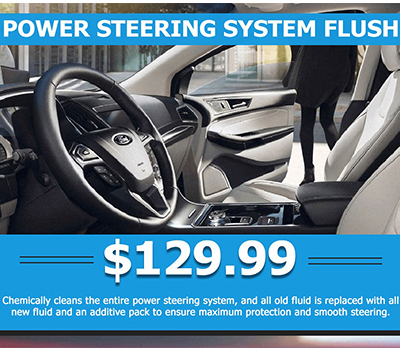 Power Steering System Flush<br> $129.99  - Image