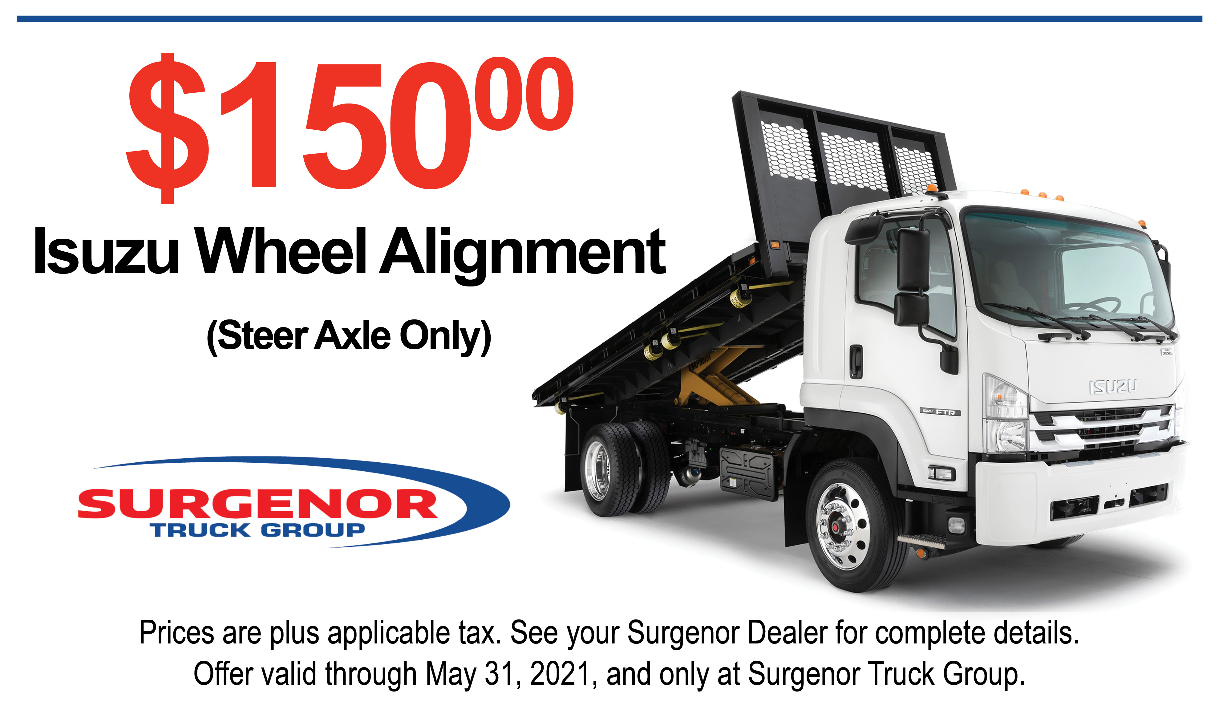 Isuzu Service Specials