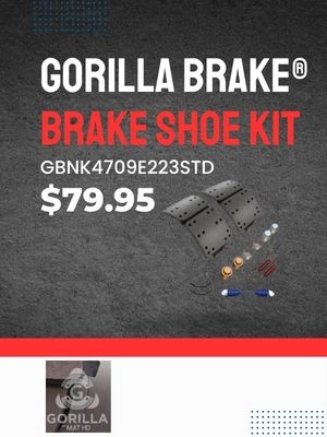 Gorilla Brake Shoe Kit (GBNK4709E223STD) - Image