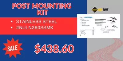 Stainless Post Mounting Kit - Image