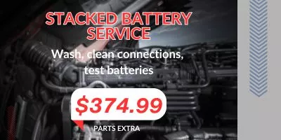 Stacked Battery Service - Image