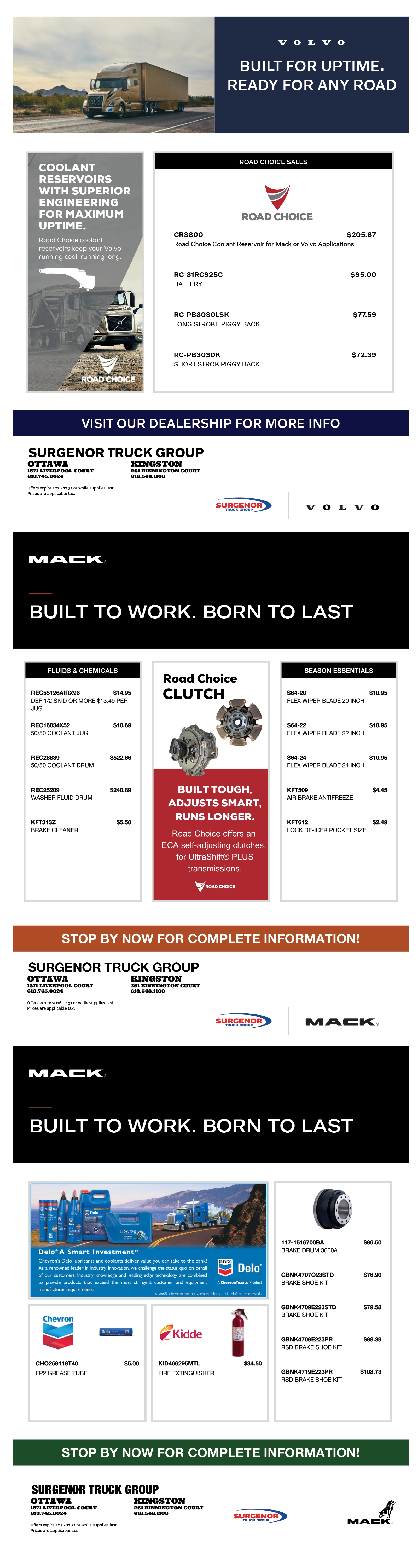 Surgenor Truck Ottawa - Broken Image
