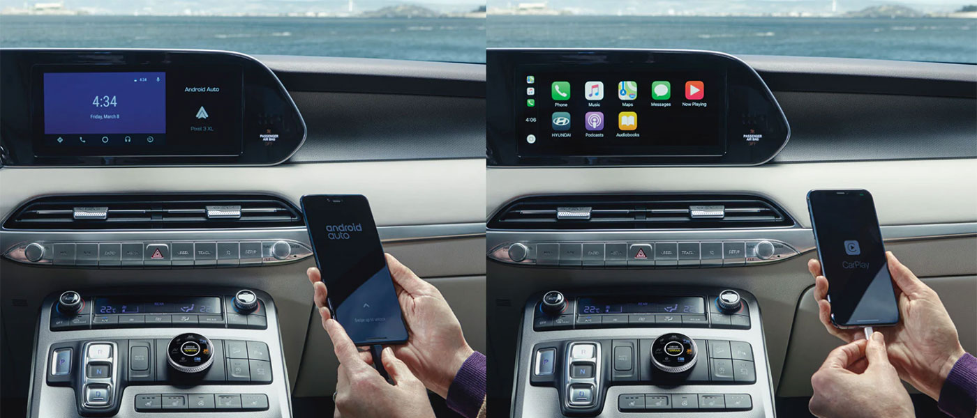 Apple CarPlayTM and Android AutoTM