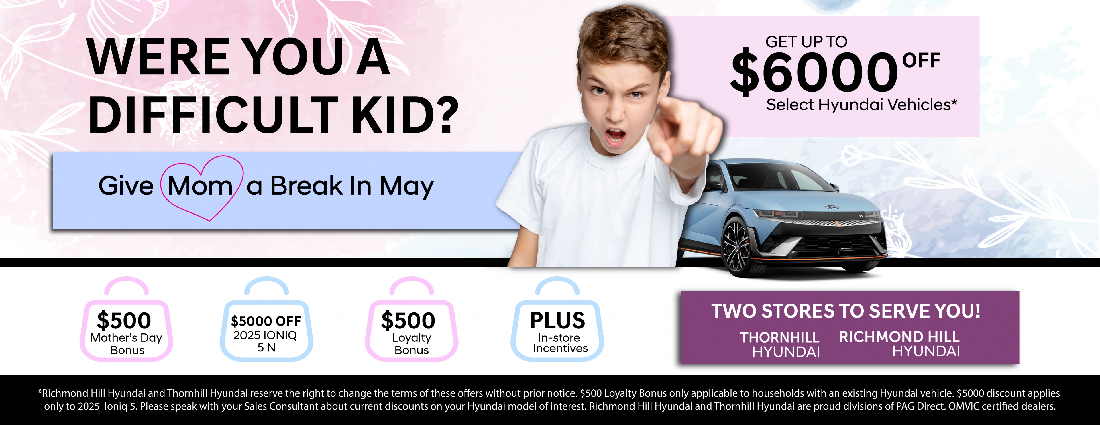Mother's Day Offer